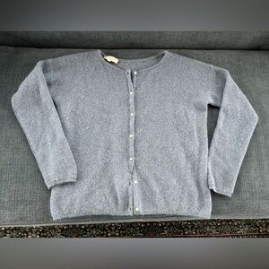 Sezane Gaspard Cardigan - Vintage Blue - Size Medium